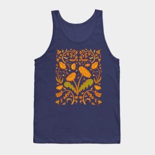 Dandelion Folk Floral Tank Top